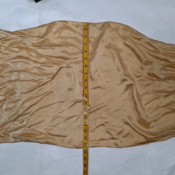 Banana Republic Vintage Gold Silk Scarf Wrap